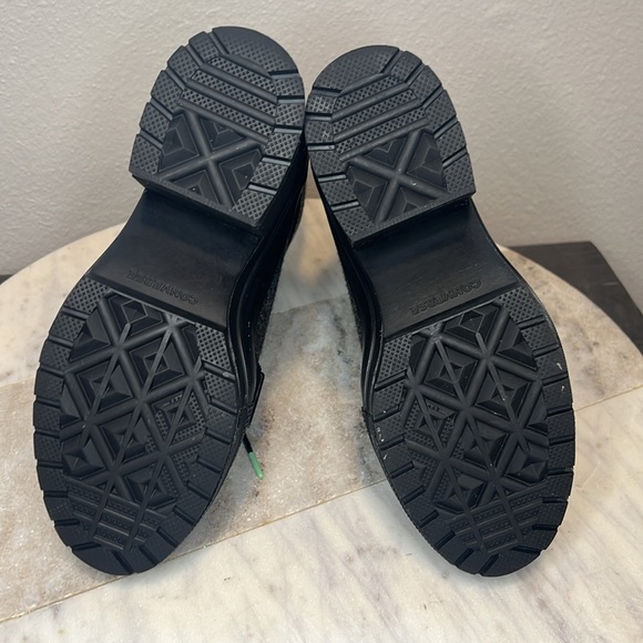 Converse Chuck Taylor All Star Gr82 Heeled Combat Boots in Black/Gray - Size 6.5 - Picture 12 of 14